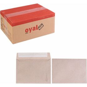 Oyal 11.4x16.2 cm 70 gr Elvan Kraft Slk Kare Zarf