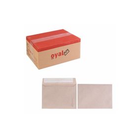 Oyal 11.4x16.2 cm 70 gr Elvan Kraft Slk Kare Zarf