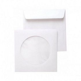 Oyal 12.5x12.5 90 gr Pencereli Beyaz Cd Zarfı