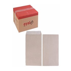 Oyal 17x25 mm Torba Zarf Kraft 90 gr Silikonlu 50 Adet