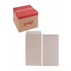 Oyal 17x25 mm Torba Zarf Kraft 90 gr Silikonlu 50 Adet