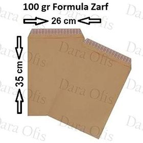 Oyal 26x35 cm Natura 100 gr Silikonlu 250'li Paket Torba Zarf