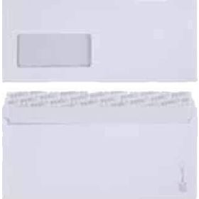 Oyal 30008007 Beyaz Pencereli 90 gr 100'lü Kare Zarf