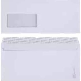 Oyal 30008007 Beyaz Pencereli 90 gr 100'lü Kare Zarf