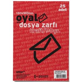 Oyal Dosya 13x18 90 gr Kraft Zarf