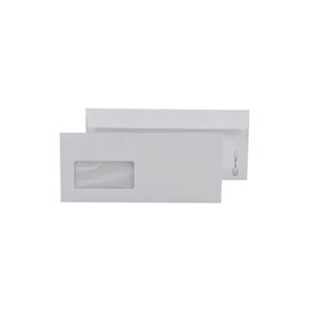 Oyal Extra Beyaz Silikonlu Pencereli 10.5x24 110 gr Diplomat Zarf