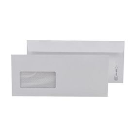 Oyal Extra Beyaz Silikonlu Pencereli 10.5x24 110 gr Diplomat Zarf