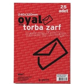 Oyal Formula Silikonlu 24x32 100 gr 25'li Torba Zarf
