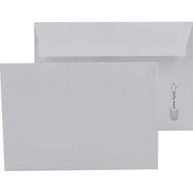 Oyal Viktoria Beyaz 114 x 162 mm 90 gr 25'li Kare Zarf