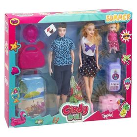 Oydaş 02455 Cindy Doll Aile Tatil Seti
