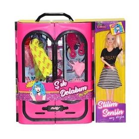 Oydaş Oyuncak 02441 Anlily Bebek ve Elbise Dolabı