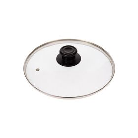 Oyks Şeffaf 20 cm Tencere Ve Tavalar Için Cam Kapak