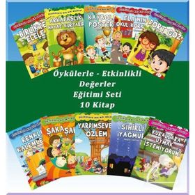 Öykülerle Değerler Eğitimi Seti 10 Kitap Takım - Saide Nur Dikmen