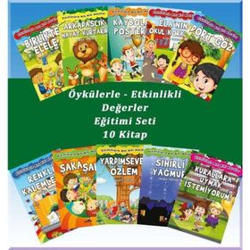 Öykülerle Değerler Eğitimi Seti 10 Kitap Takım - Saide Nur Dikmen