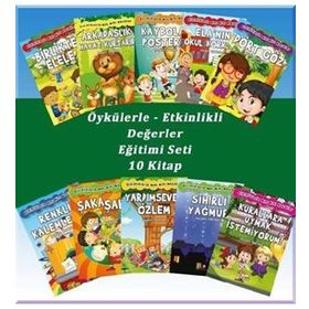 Öykülerle Değerler Eğitimi Seti 10 Kitap Takım - Saide Nur Dikmen