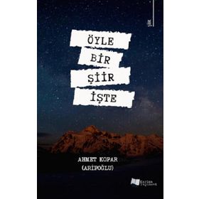 Öyle Bir Şiir İşte - Ahmet Kopar Arifoğlu - Karina Yayınevi
