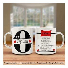 Oylum İsmi Ve Anlamı İsme Özel Tasarım Kupa Bardak