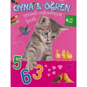 Oyna ve Öğren - Sevimli Arkadaşım Kedi - Parıltı Komisyon
