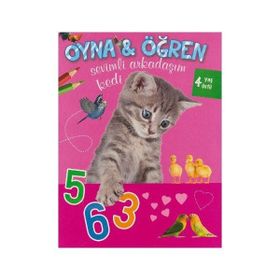 Oyna ve Öğren - Sevimli Arkadaşım Kedi - Parıltı Komisyon