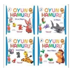 Oyun Hamuru Eğitim Seti-4 Kitap - Kolektif