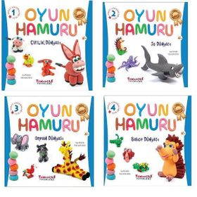 Oyun Hamuru Eğitim Seti-4 Kitap - Kolektif