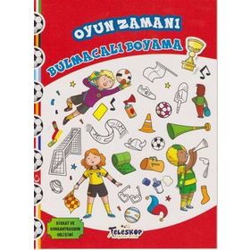 Oyun Zamanı - Bulmacalı Boyama - kollektif