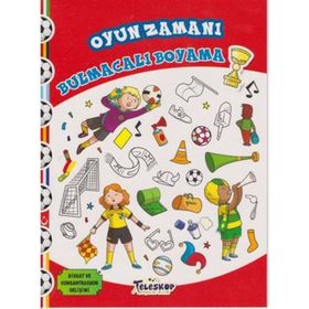 Oyun Zamanı - Bulmacalı Boyama - kollektif