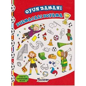 Oyun Zamanı - Bulmacalı Boyama - kollektif