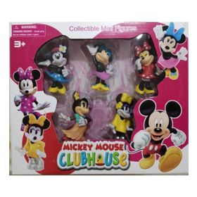 Oyuncak Minnie Mouse 5'li Set Mickey Mouse Oyuncak Karakter Seti