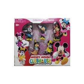 Oyuncak Minnie Mouse 5'li Set Mickey Mouse Oyuncak Karakter Seti