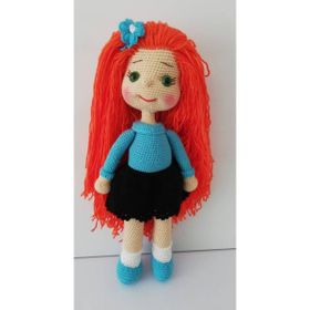 Oyuncak Park Havuç Bebek Amigurumi Renkli Organik Oyuncak