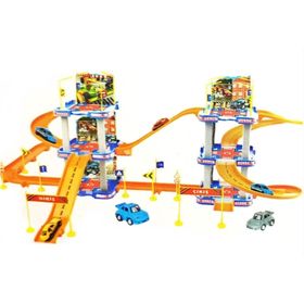 Oyuncak Sokağı ESG-34 6 Katlı Super Garage Büyük Otopark Seti