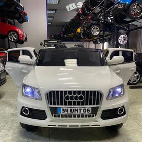 Oyuncaksepeti Öykü Bebek Dünyası 437 Audi Beyaz Jeep Uzaktan Kumandalı Akülü Araba