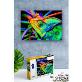 Oyunzu Bukalemun 260 Parça Puzzle