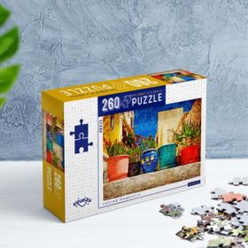 Oyunzu Renkli Saksı 260 Parça Puzzle