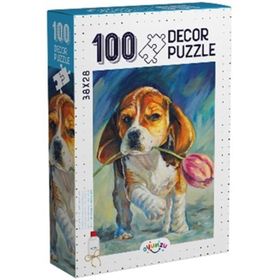 Oyunzu Sevimli Köpek 100 Parça Puzzle