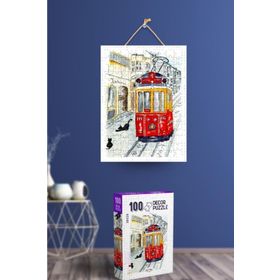 Oyunzu Taksim 100 Parça Puzzle