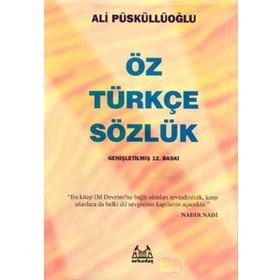 Öz Türkçe Sözlük - Arkadaş Yayınları