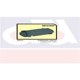 Ozar 13D001 Dacia Logan-Sandero İç Güneşlik Takım