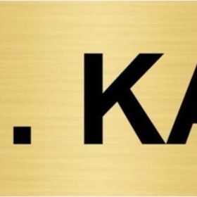 Özarslan Dizayn 12.kat 7x20 cm Altın Renk Metal Yönlendirme Levhası
