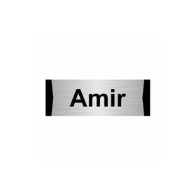 Özarslan Dizayn Amir 10x20 cm Gümüş Renk Metal Yönlendirme Levhası