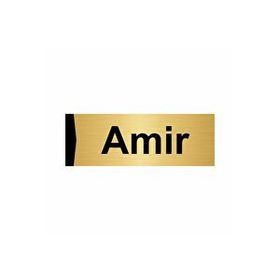 Özarslan Dizayn Amir 5x20 cm Altın Renk Metal Yönlendirme Levhası