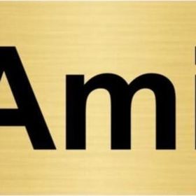 Özarslan Dizayn Amir 7x20 cm Altın Renk Metal Yönlendirme Levhası