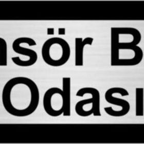 Özarslan Dizayn Asansör Bakım Odası 10x20 cm Gümüş Renk Metal Yönlendirme Levhası
