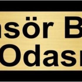 Özarslan Dizayn Asansör Bakım Odası 5x20 cm Altın Renk Metal Yönlendirme Levhası