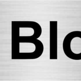 Özarslan Dizayn B Blok 10x20 cm Gümüş Renk Metal Yönlendirme Levhası