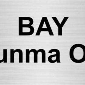 Özarslan Dizayn Bay Soyunma Odası 10x20 cm Gümüş Renk Metal Yönlendirme Levhası