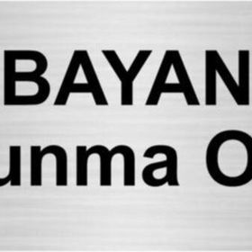 Özarslan Dizayn Bayan Soyunma Odası 10x20 cm Gümüş Renk Metal Yönlendirme Levhası