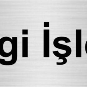 Özarslan Dizayn Bilgi İşlem 10x20 cm Gümüş Renk Metal Yönlendirme Levhası