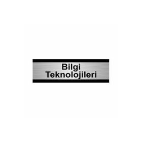 Özarslan Dizayn Bilgi Teknolojileri 5x20 cm Gümüş Renk Metal Yönlendirme Levhası